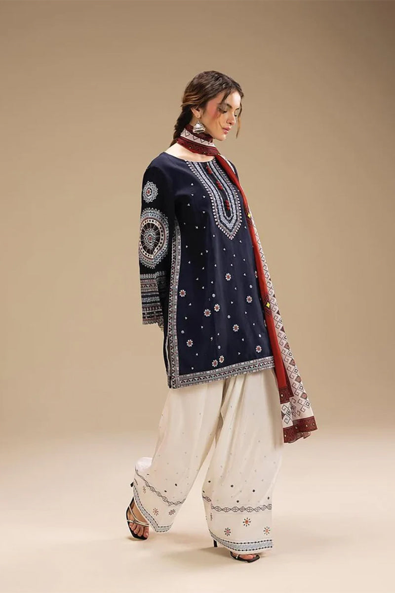 JAZMIN - 3PC DHANAK EMBROIDERED MI-W167 JAZMIN - 3PC DHANAK EMBROIDERED MI-W167