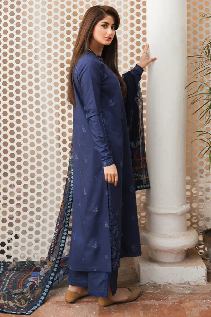 SERAN - 3PC DHANAK EMBROIDERED MI-W139 SERAN - 3PC DHANAK EMBROIDERED MI-W139