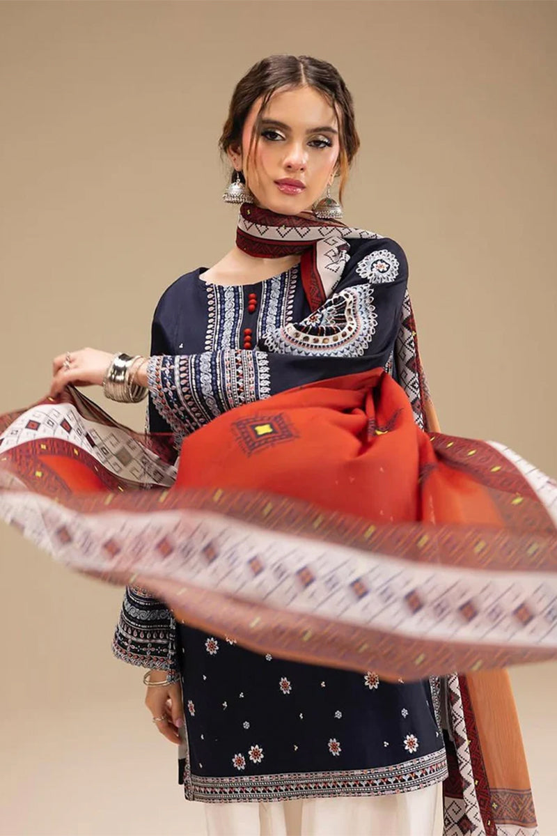 JAZMIN - 3PC DHANAK EMBROIDERED MI-W167 JAZMIN - 3PC DHANAK EMBROIDERED MI-W167