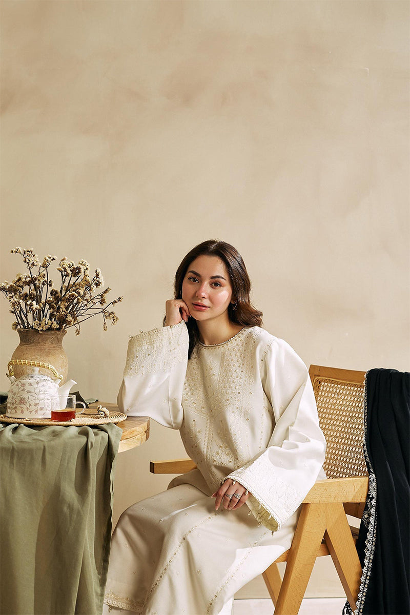 ZARA SHAH JAHAN - 3PC DHANAK EMBROIDERED MI-W80W ZARA SHAH JAHAN - 3PC DHANAK EMBROIDERED MI-W80W