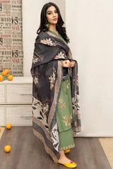 URGE- 3PC LAWN EMBROIDERED MI-114