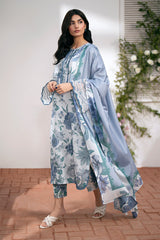 BAROQUE- 3PC KARANDI PRINTED MIKP-04