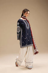 JAZMIN - 3PC DHANAK EMBROIDERED MI-W167