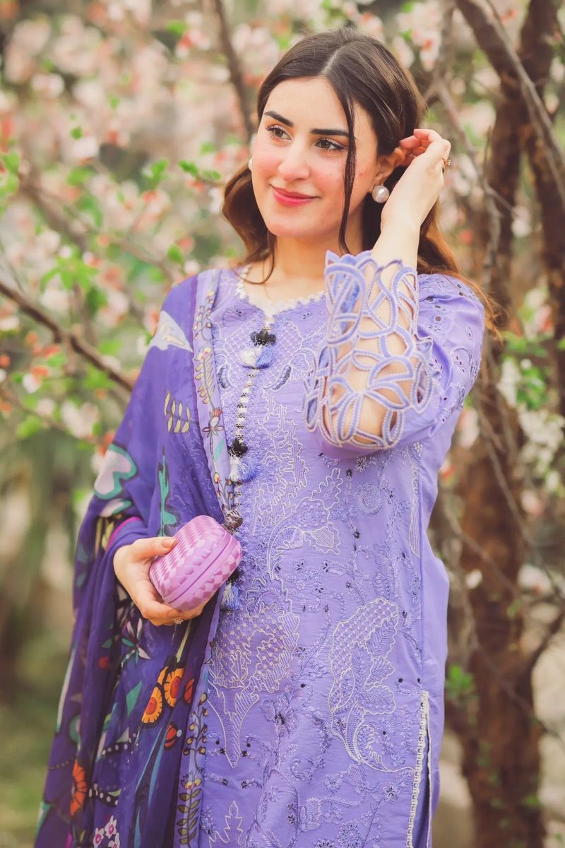 MUSHQ - 3PC LAWN EMBROIDERED MI-94