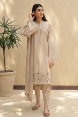 DYOT- 3PC LAWN EMBROIDERED MI-102