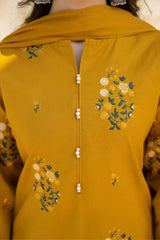 BAROQUE- 3PC LAWN EMBROIDERED MI-95