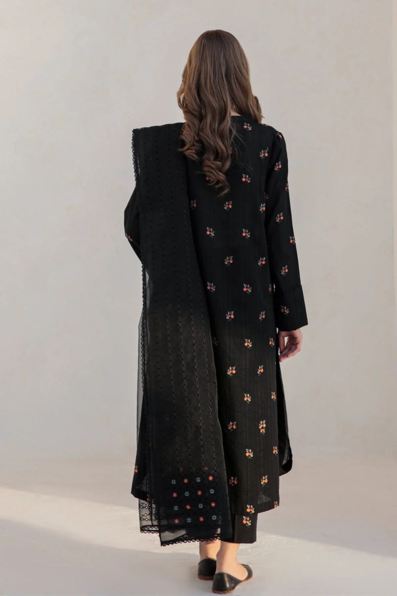 JAZMIN- 3PC LAWN EMBROIDERED MI-40