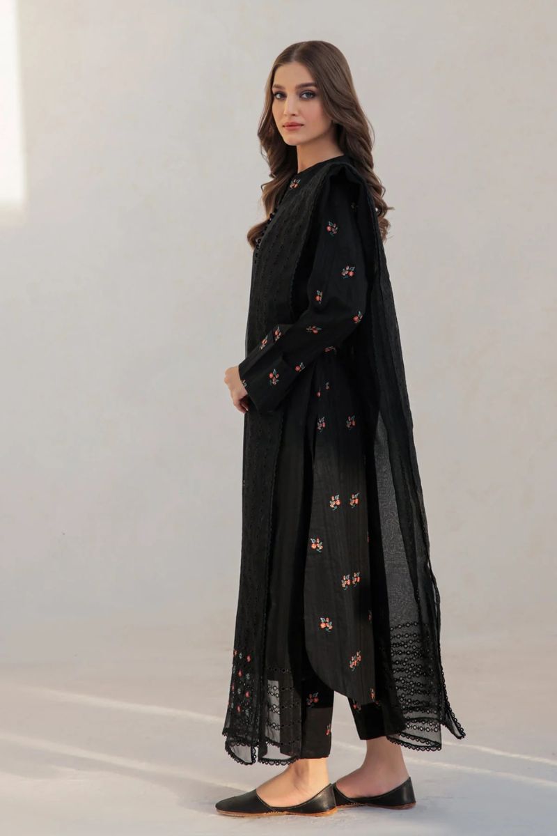 JAZMIN- 3PC LAWN EMBROIDERED MI-40