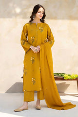 BAROQUE- 3PC LAWN EMBROIDERED MI-95