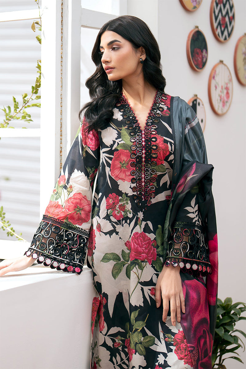 BAROQUE- 3PC KARANDI PRINTED MIKP-07