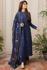 SERAN - 3PC DHANAK EMBROIDERED MI-W139