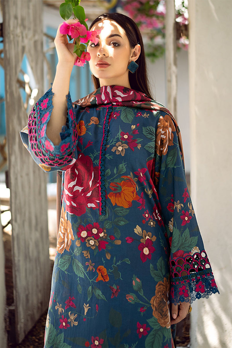 BAROQUE- 3PC KARANDI PRINTED MIKP-08