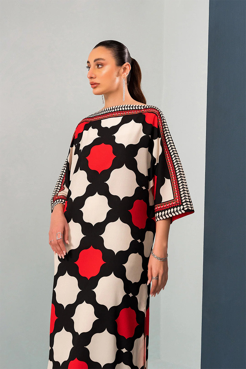 LULUSAR- 2PC DIGITAL SILK PRINTED MISP-08