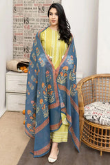 URGE- 3PC LAWN EMBROIDERED MI-110