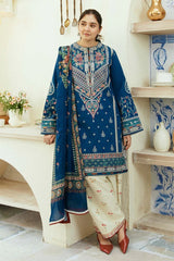 ZARA SHAH JAHAN - 3PC LAWN EMBROIDERED MI-131