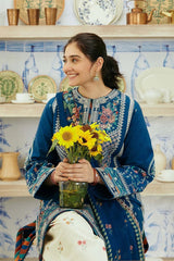 ZARA SHAH JAHAN - 3PC LAWN EMBROIDERED MI-131