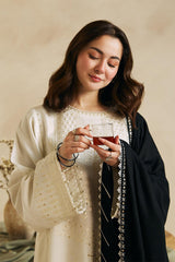 ZARA SHAH JAHAN - 3PC DHANAK EMBROIDERED MI-W80W