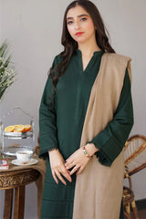 AISLING - 3PC DHANAK EMBROIDERED MI-W46