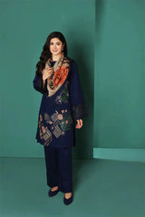 NISHAT -3PC DHANAK EMBRIODERED MI-W67