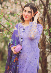 MUSHQ - 3PC DHANAK EMBROIDERED MI-W94