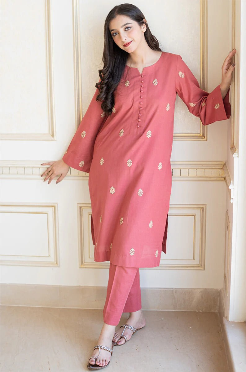 AISLING - 3PC DHANAK EMBROIDERED MI-W71