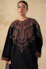 ZARA SHAH JAHAN - 3PC DHANAK EMBROIDERED MI-W143