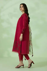 SAPPHIRE - 3PC DHANAK EMBROIDERED MI-W50