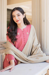 AISLING - 3PC DHANAK EMBROIDERED MI-W71